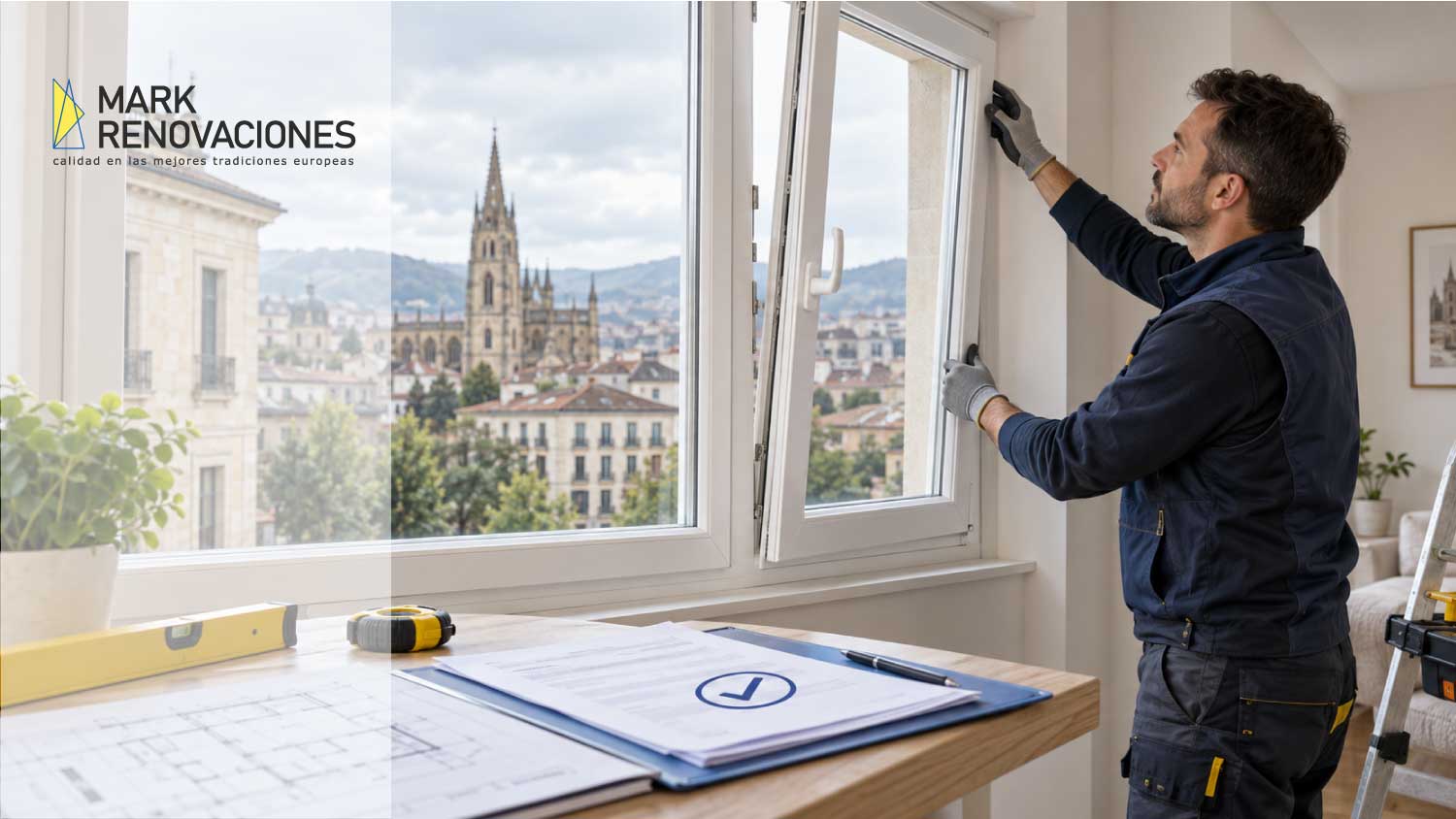 Cambiar las ventanas en Oviedo: licencia, documentos y costes municipales